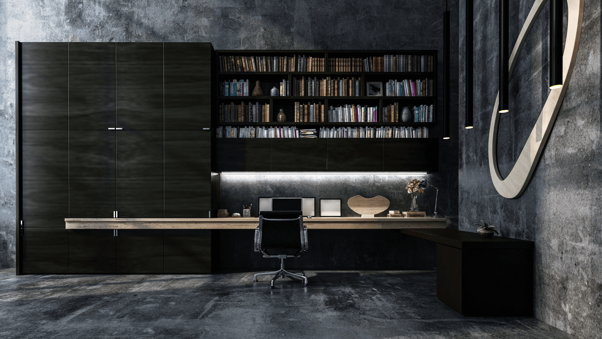 Creative workspace showcasing design excellence